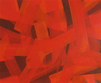 Composition-10
Oil on Canvas
15" x 18"