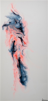 Man O War Jellyfish
Acrylic on Canvas
49" x 25.5"