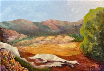Backyard Serene
Oil on Canvas
27.5" x 39.5"