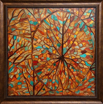 Lotus Leaves
Oil & Mixed Media on Wood Panel
36" x 36"