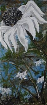 White Spikes
Acrylic on Canvas
24" x 12"
